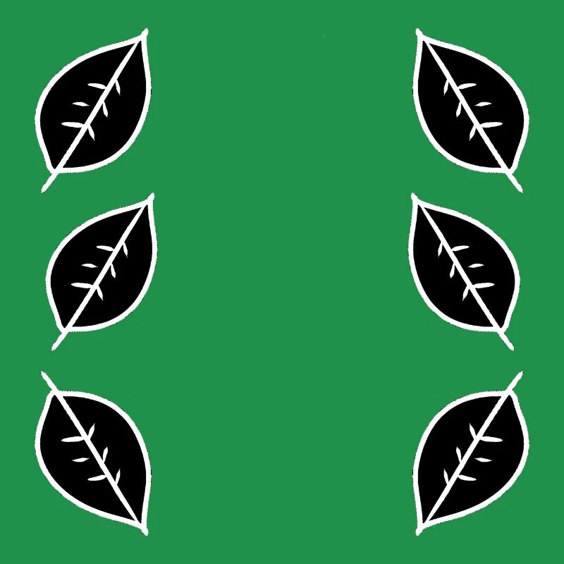 Pattern Leaf Leaves Frame Nature