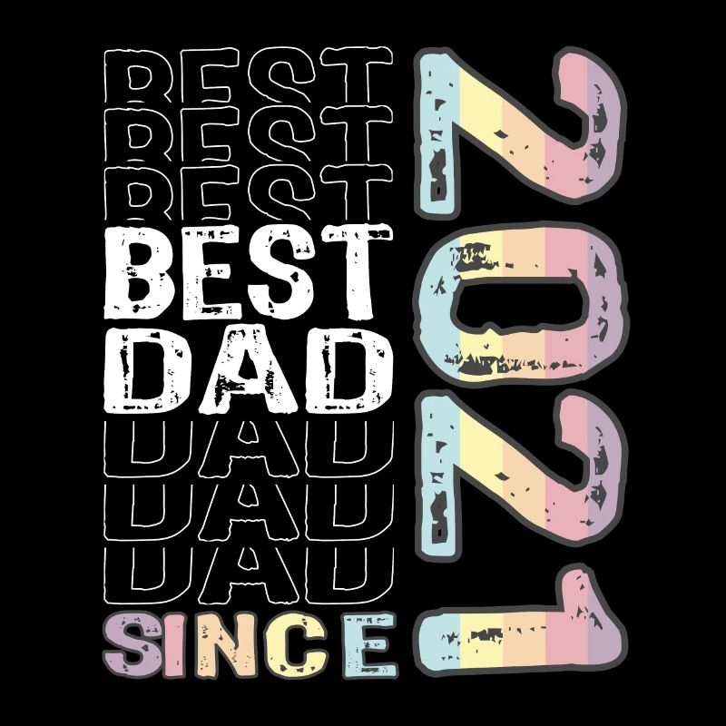 Bester Papa der Welt seit 2021 Vatertag