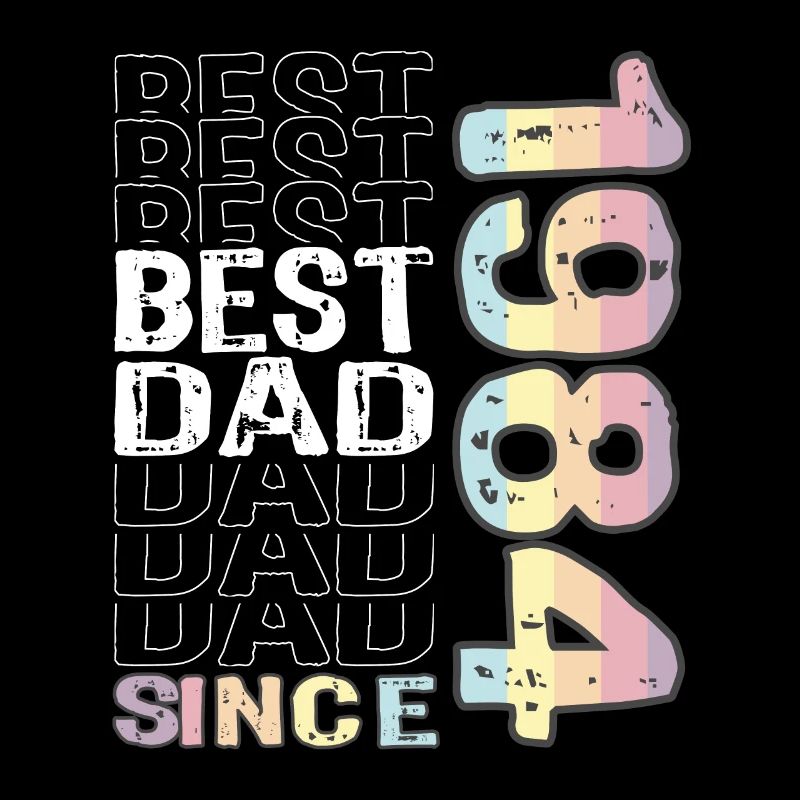 Bester Papa der Welt seit 1984 Vatertag