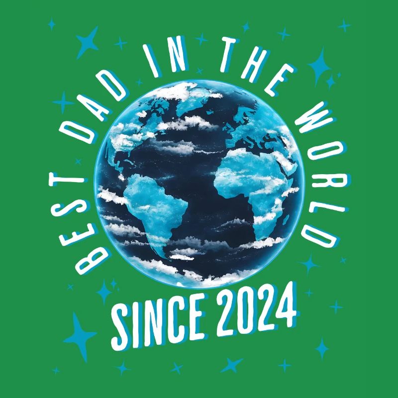 Bester Papa der Welt seit 2024 Geschenkidee