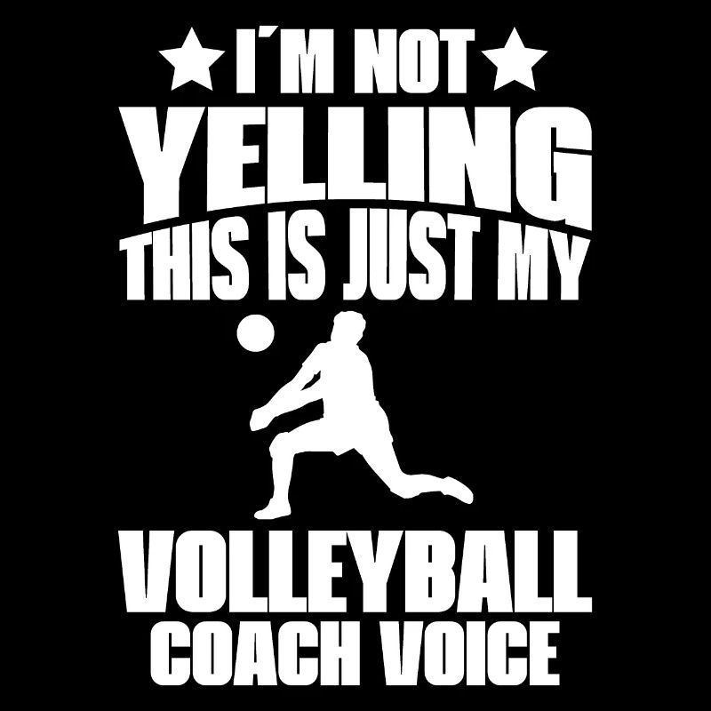 Je ne crie pas, c’est juste ma voix de volleyball