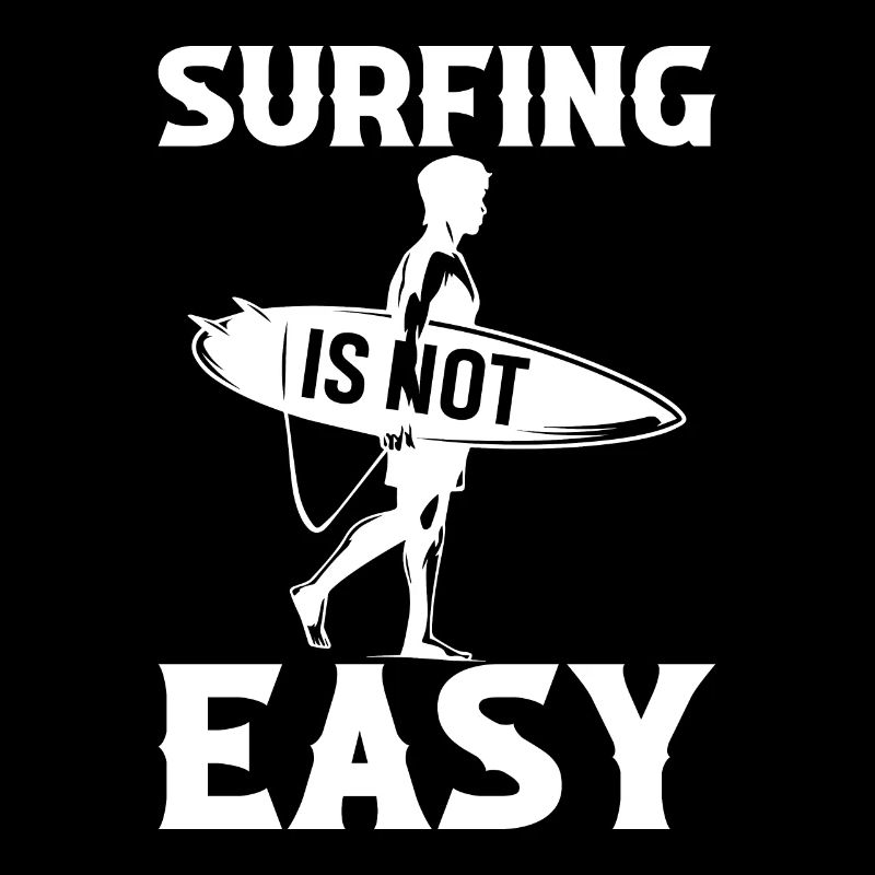 Surfer n’est pas facile