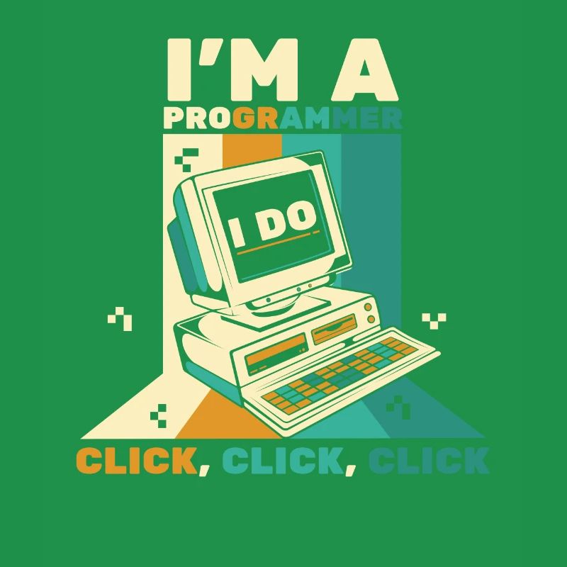 I'm A Programmer Click Softwareingenieur Coder