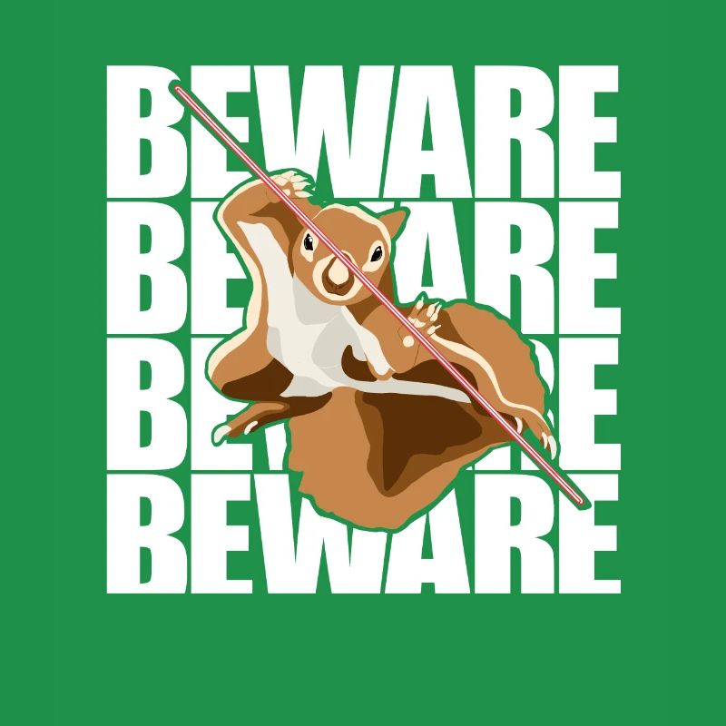 Beware Grey Squirrel Squirrel Fox Squirrel