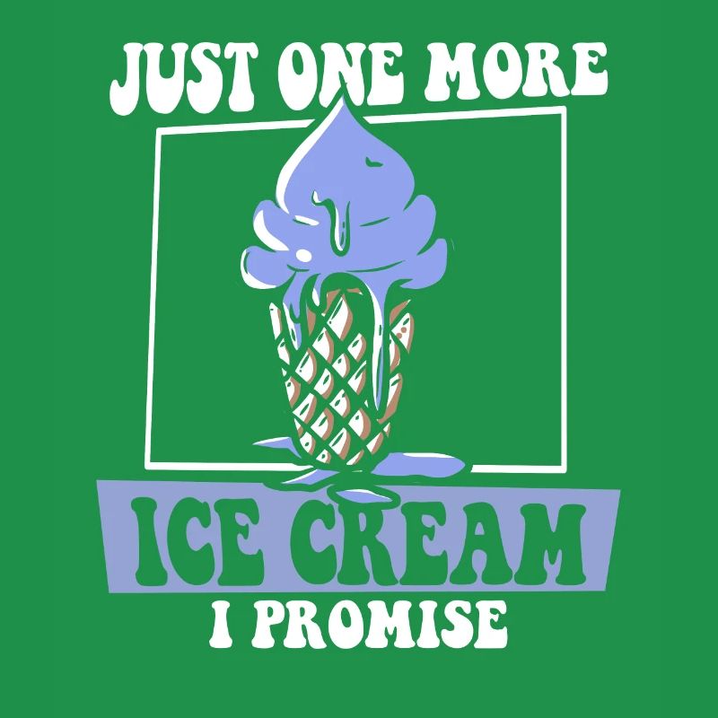 Nur noch ein Eis, versprochen Gelato Maker