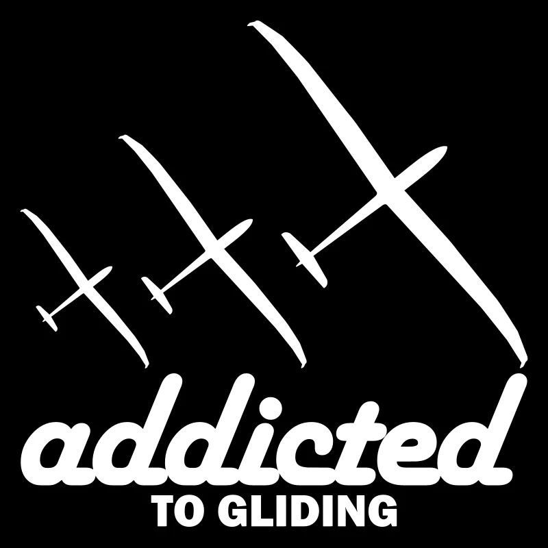 Addicted to gliding glider gift