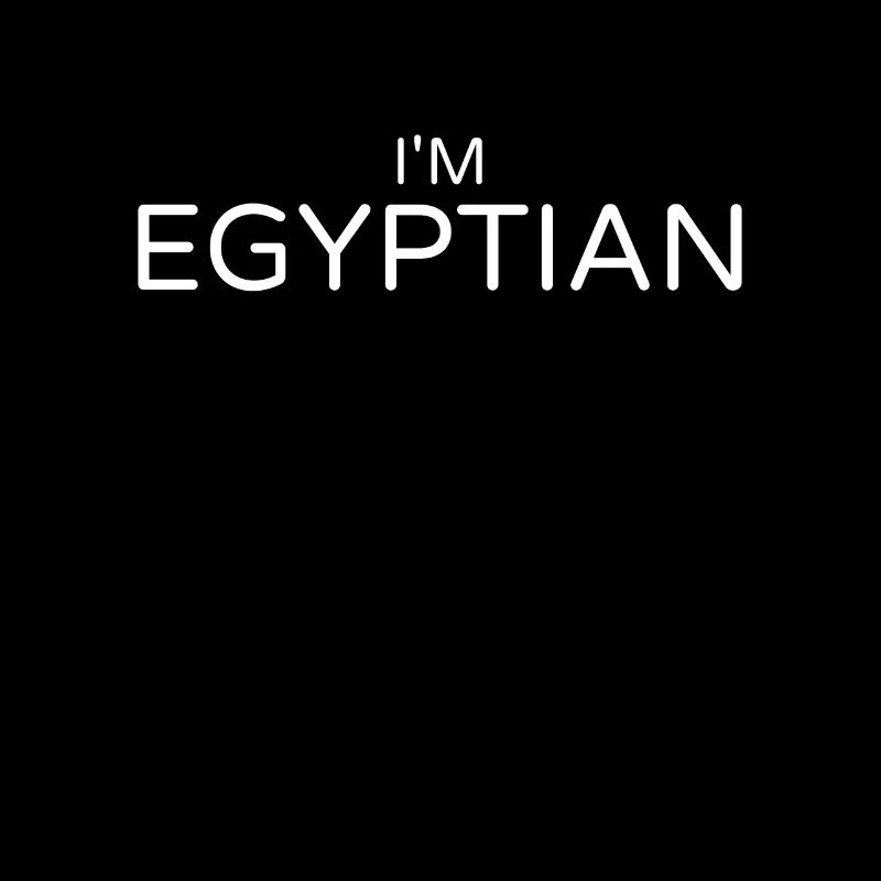 Je suis égyptien Égypte Egypte Egypte