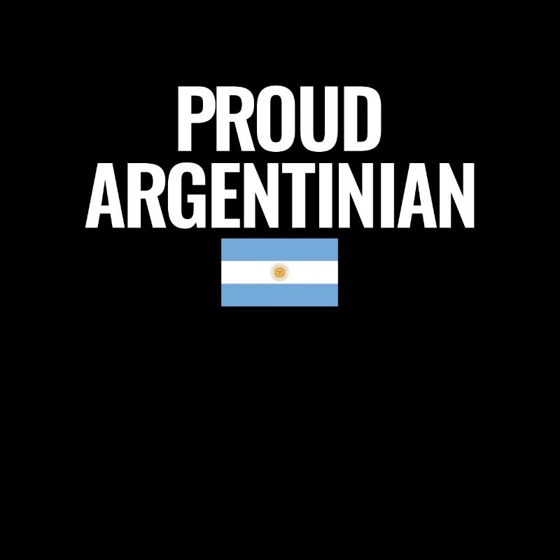 Fier drapeau argentin argentin Argentine