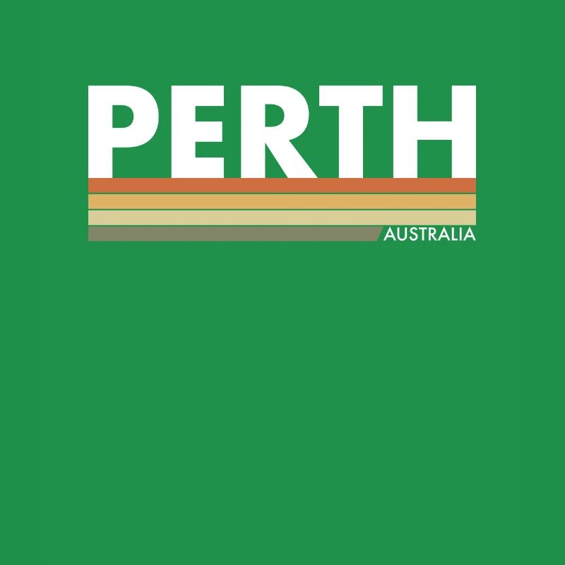 Perth Australia Retro Australia Australian