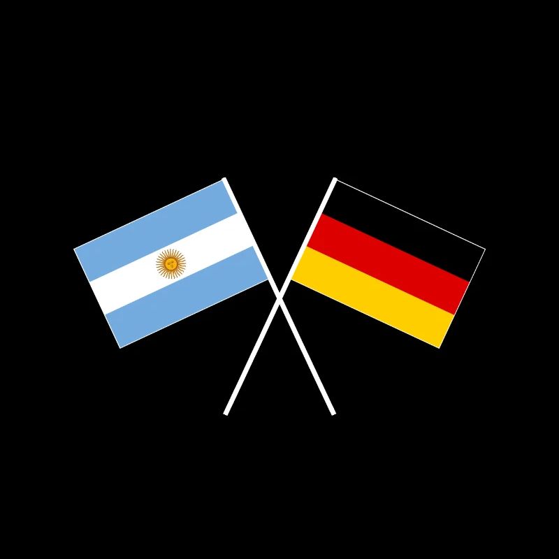 Argentine Allemagne drapeau drapeau