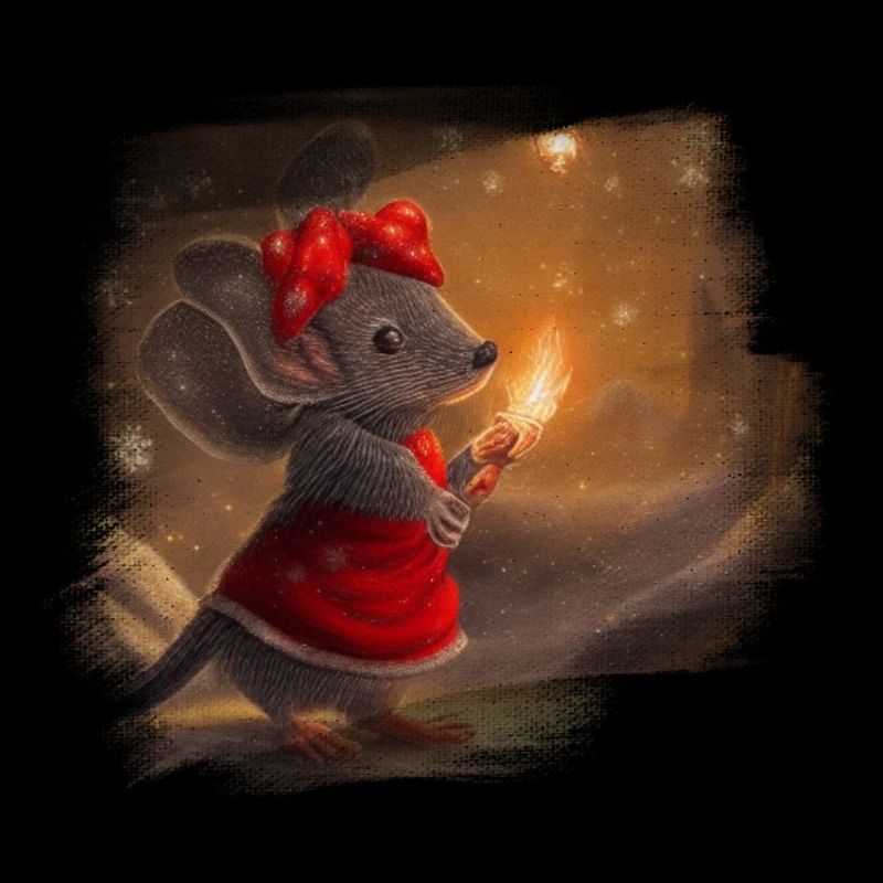 Maus Weihnachtsgeschenk