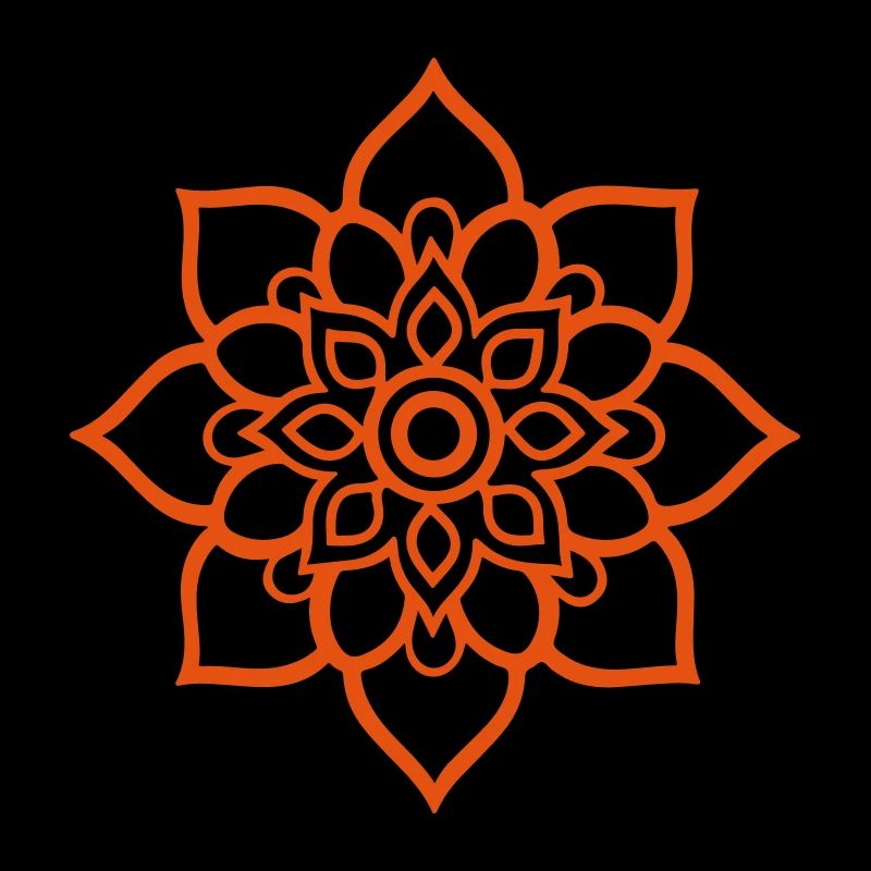 Blüte Mandala