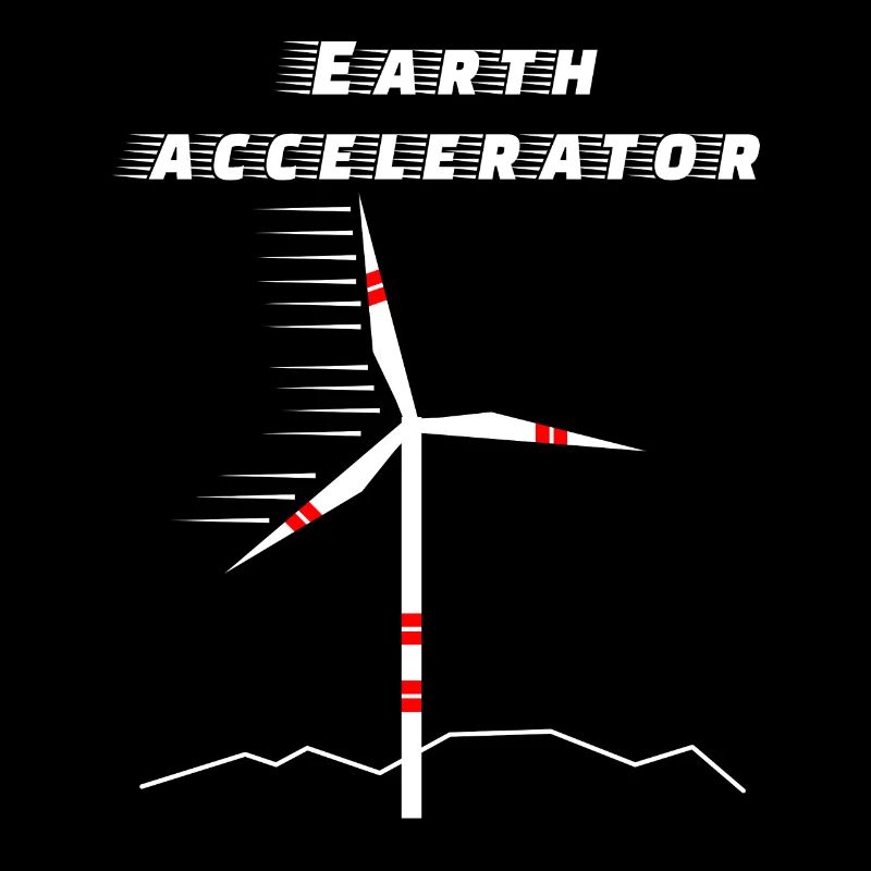 Windrad earth accelerator Umwelt Zukunft Solar