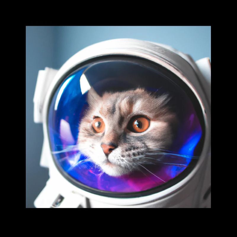 Chat dans l’espace