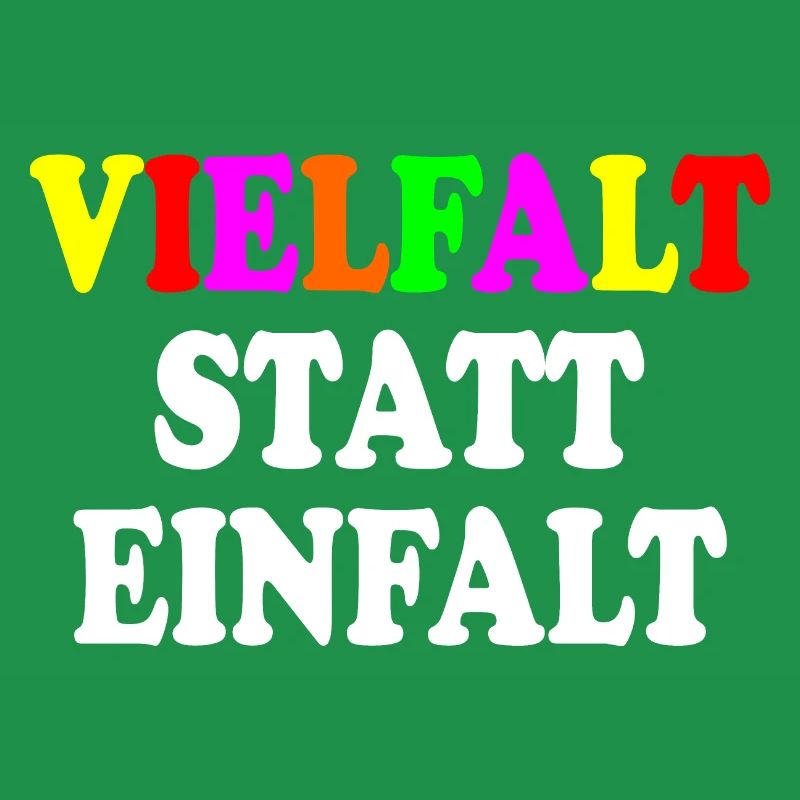 vielfalt statt einfalt