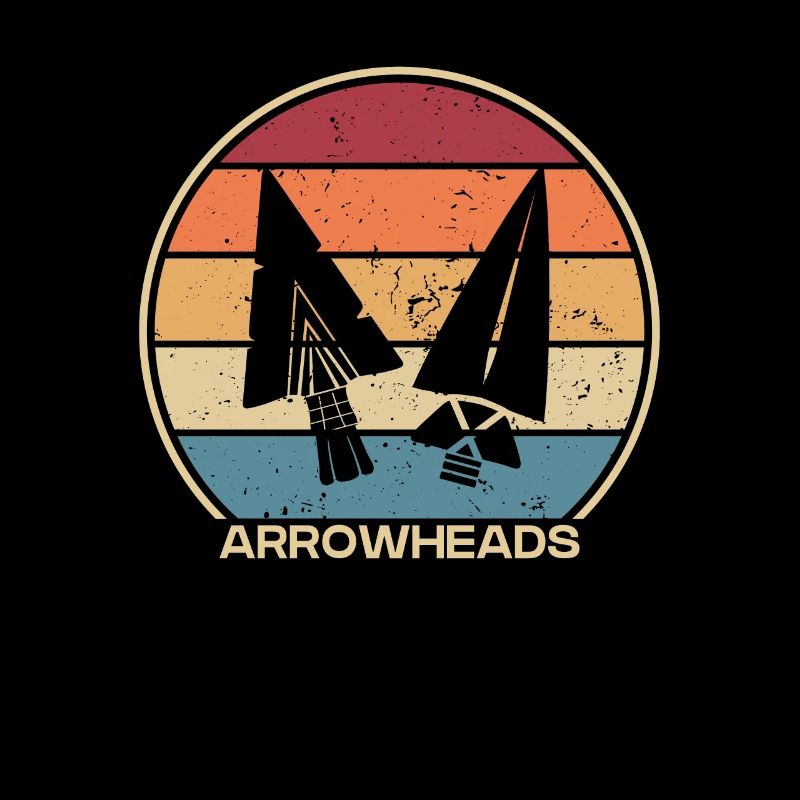 Retro Jagdspitzen Arrowhead Hunter Pfeilspitzen