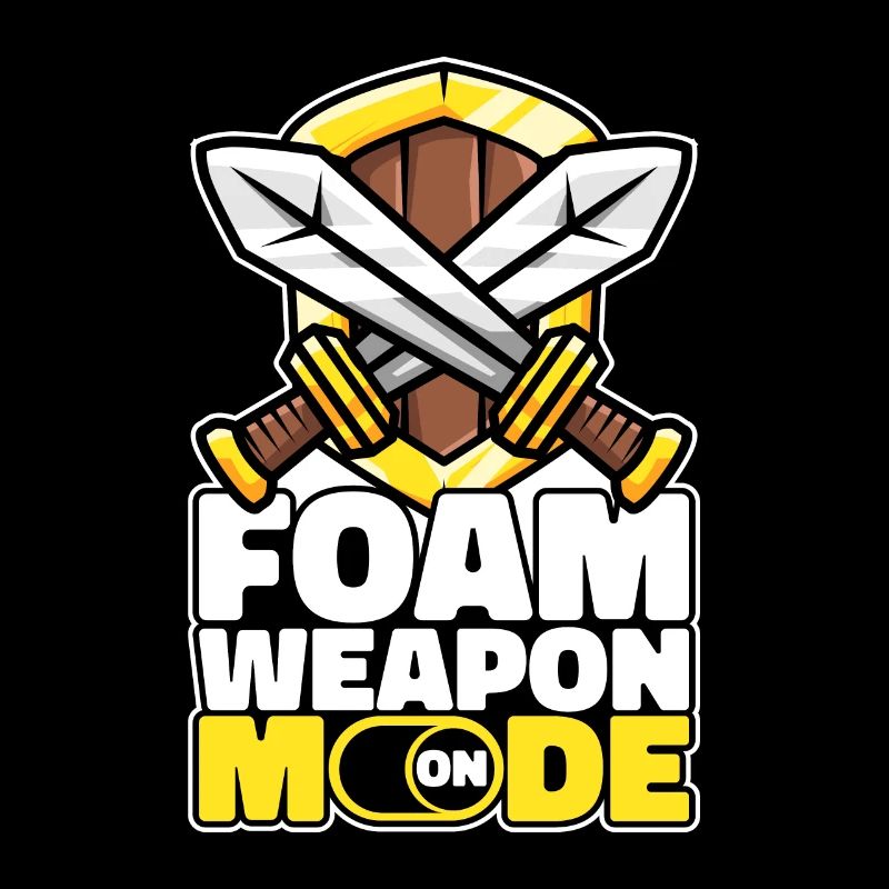 Foam Weapon Mode On LARPing Armor Weapons