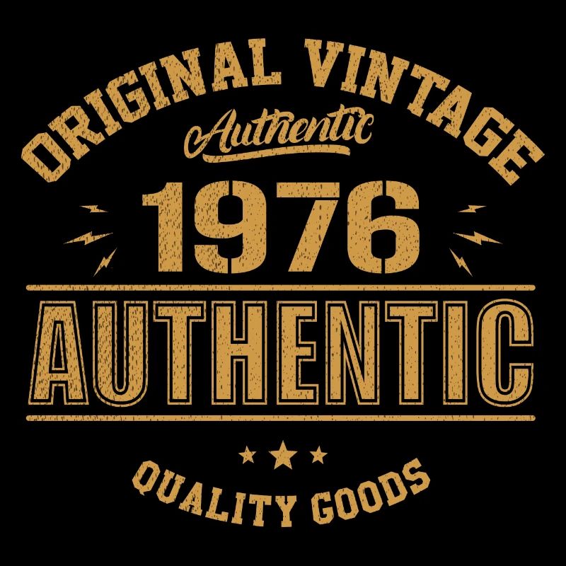 Authentic 1976 Cadeau D'anniversaire Original 1976
