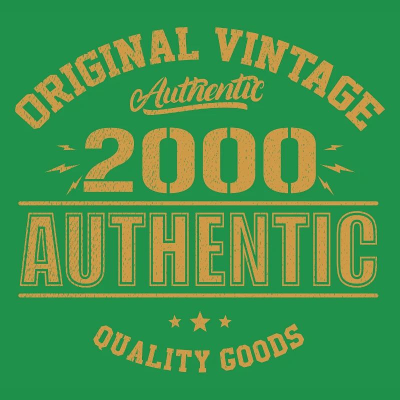 Authentic 2000 Original 2000 Birthday Gift