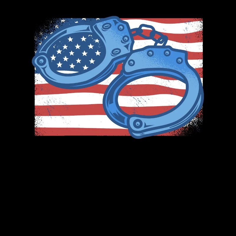 Agent correctionnel des services correctionnels du drapeau américain