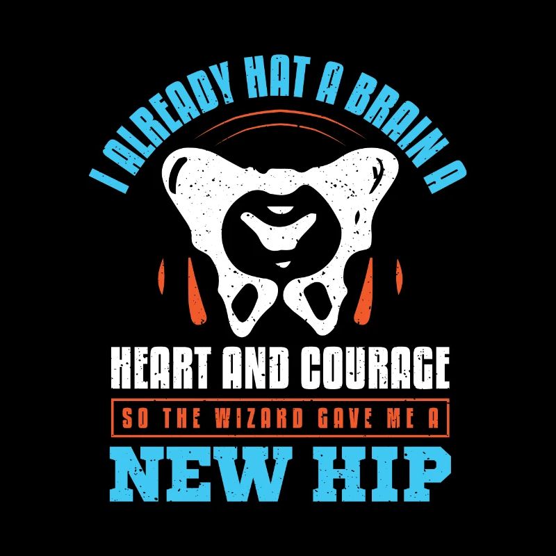 courage so the wizard gave me a new hip