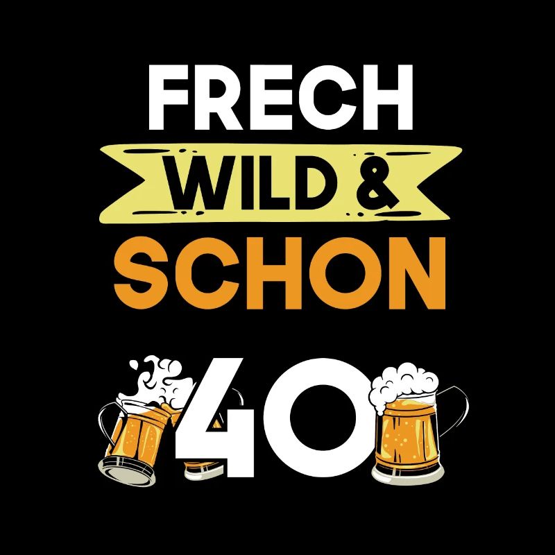 Geschenk 40 Jahre Geburtstag Bier Biertrinker