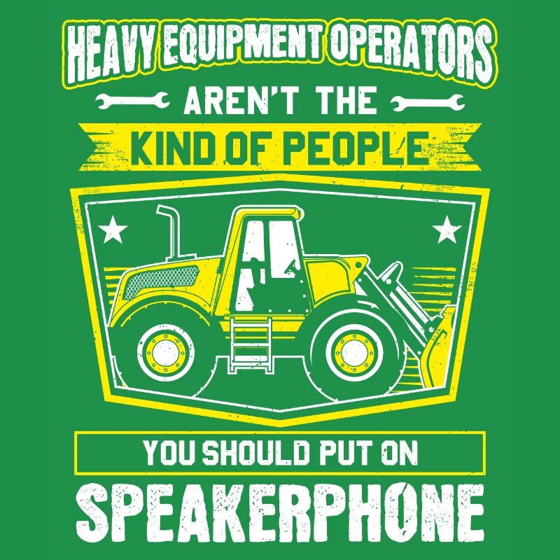 Baggerfahrer Baggerführer Heavy Equipment Operator