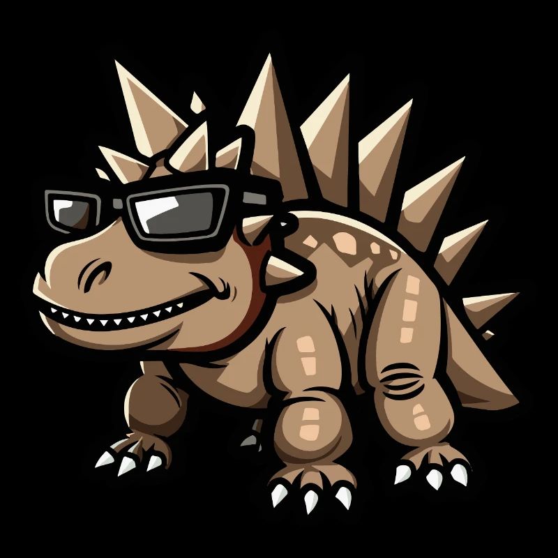 Dinosaurier stegosaurus Cool Tier