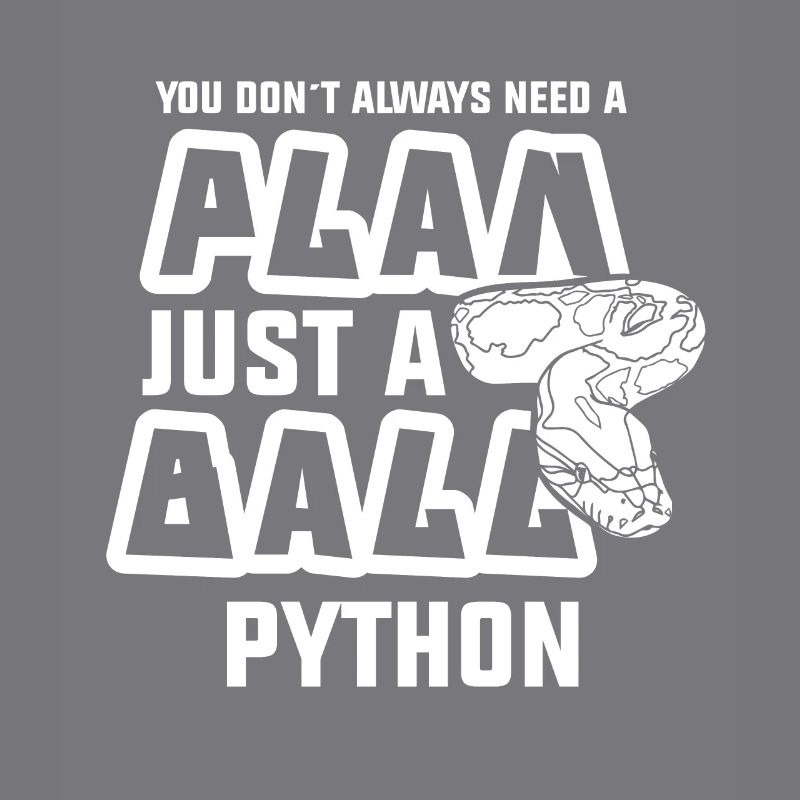 need a plan just a ball python