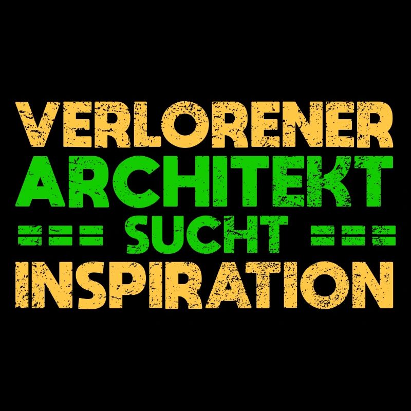 Verlorener Architekt Sucht Inspiration