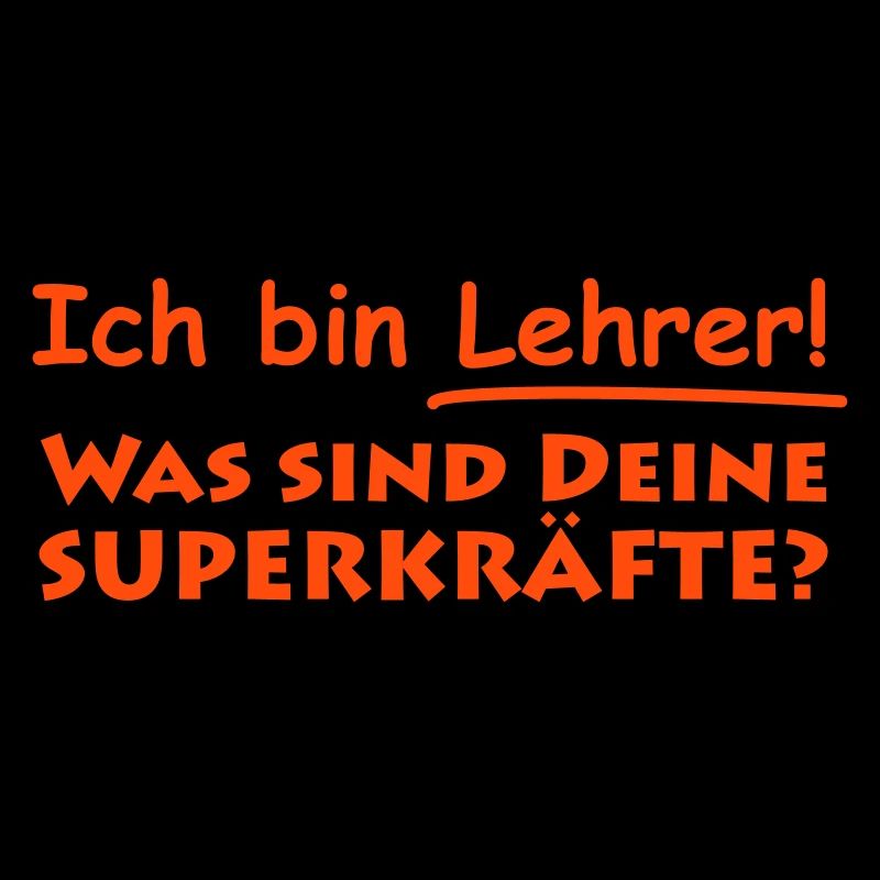 ich bin lehrer