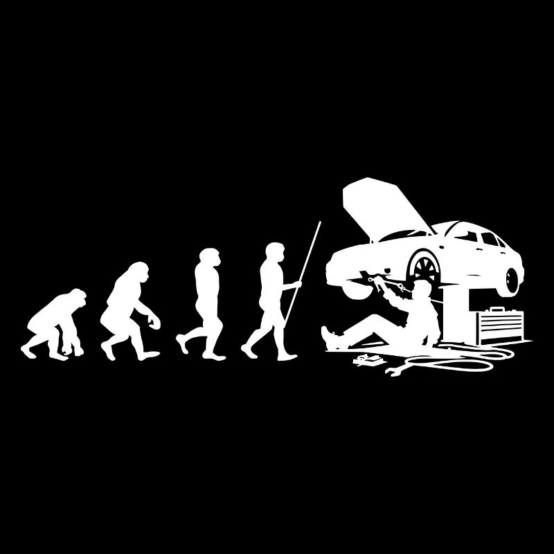 Handwerker Evolution Mechaniker