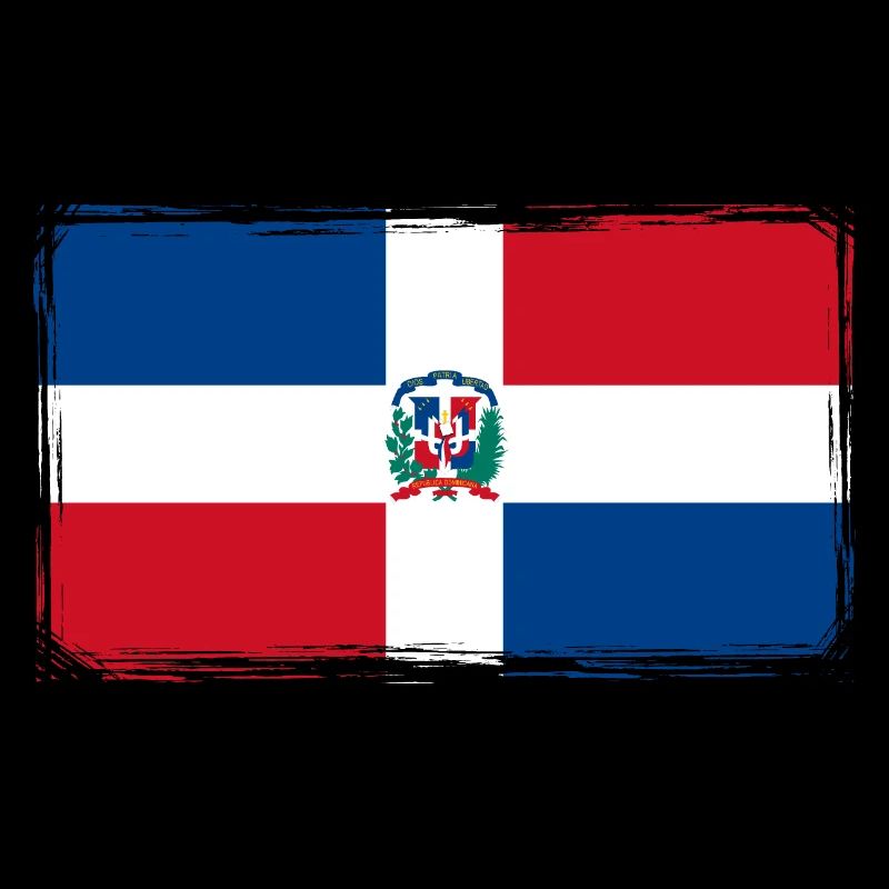 République dominicaine Drapeau Dom Rep Drapeau