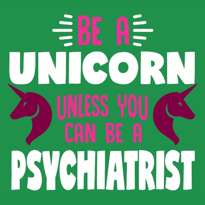 Pferd mit Horn oder Psychiater