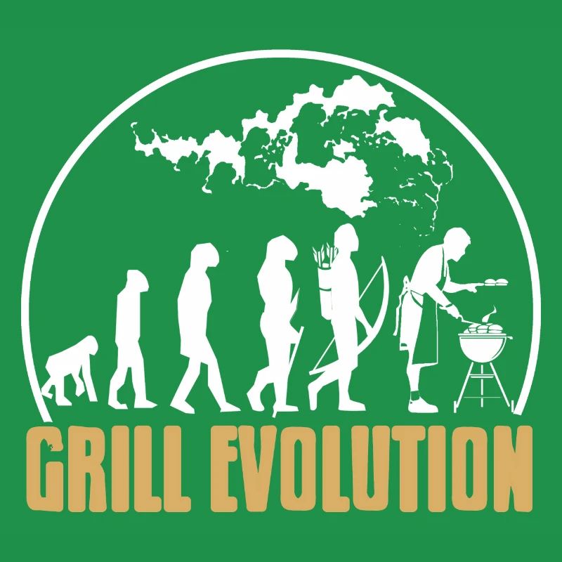 Grill Evolution Awesome Grilling T-Shirt Present