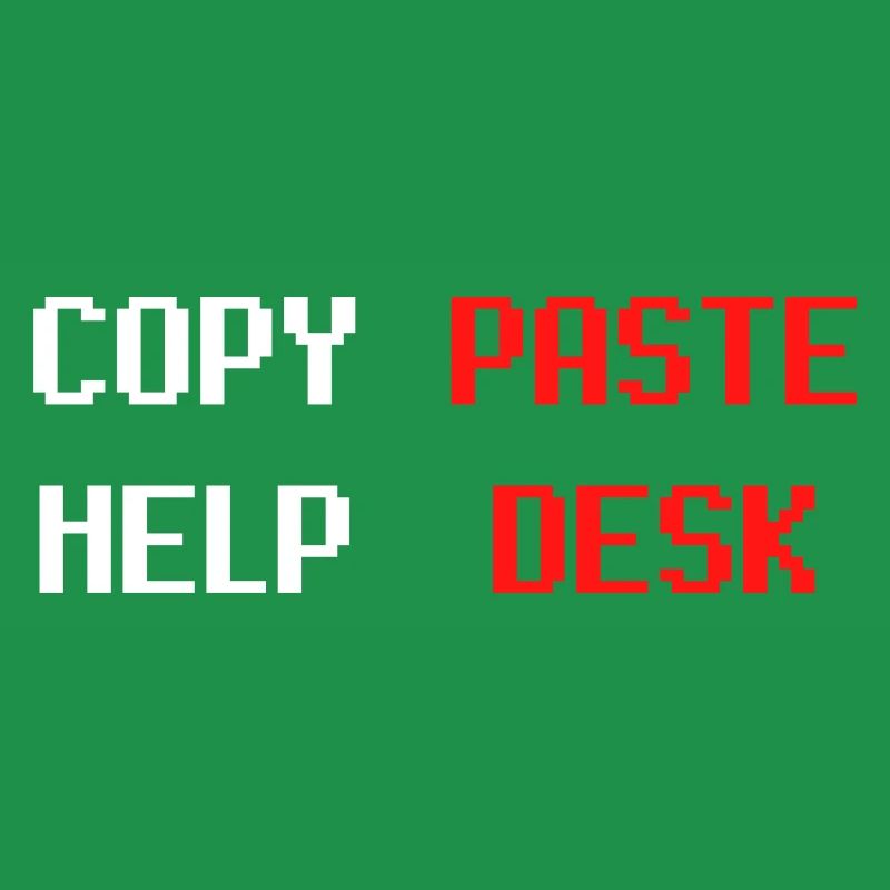 HELP DESK COPY PASTE