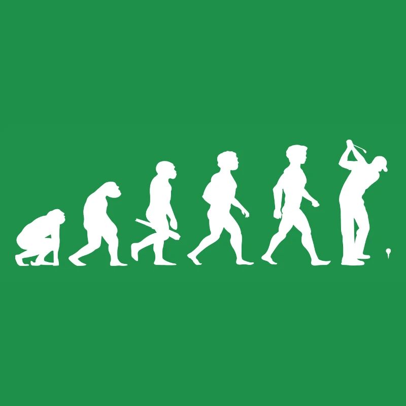 Evolution Golf Golfer Golfspieler Golfplatz