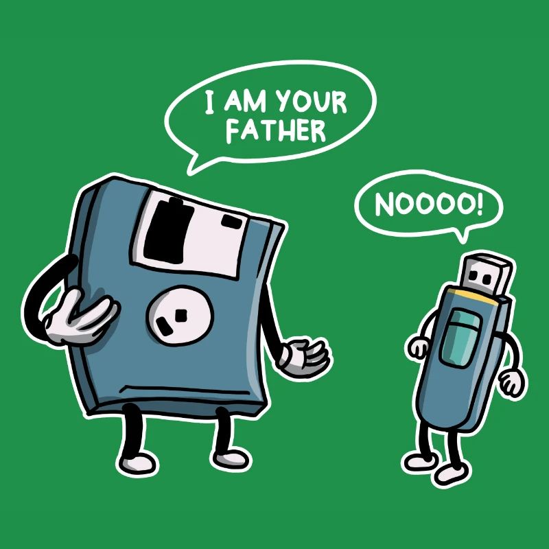 USB Disk Funny Information Technology