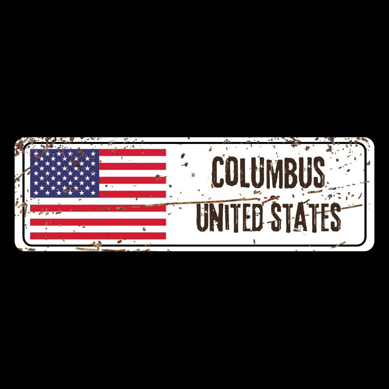 Drapeau des États-Unis de Christophe Colomb
