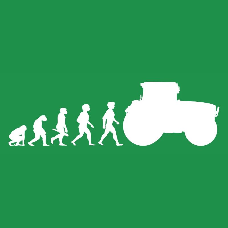 Evolution Traktor Trecker Ackerschlepper