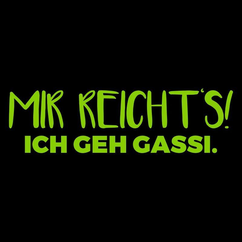 Mir reicht's! Ich geh Gassi.