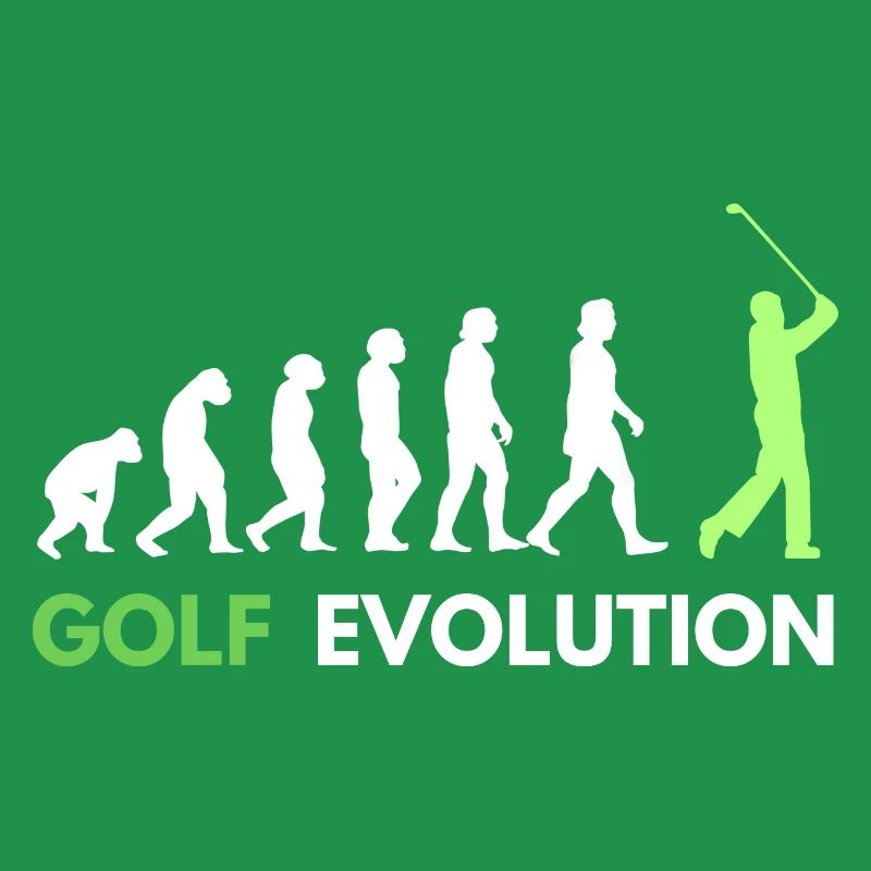 Golf Evolution Golfer Golfen