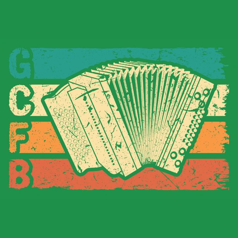 Retro Steirische Harmonika GCFB, Quetschn