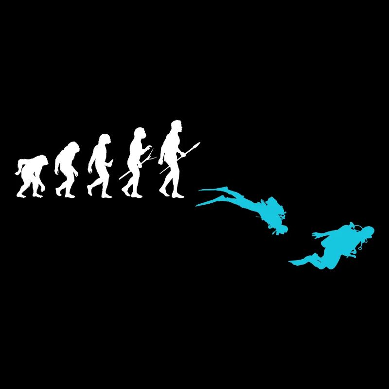 Tauchen Evolution Taucher