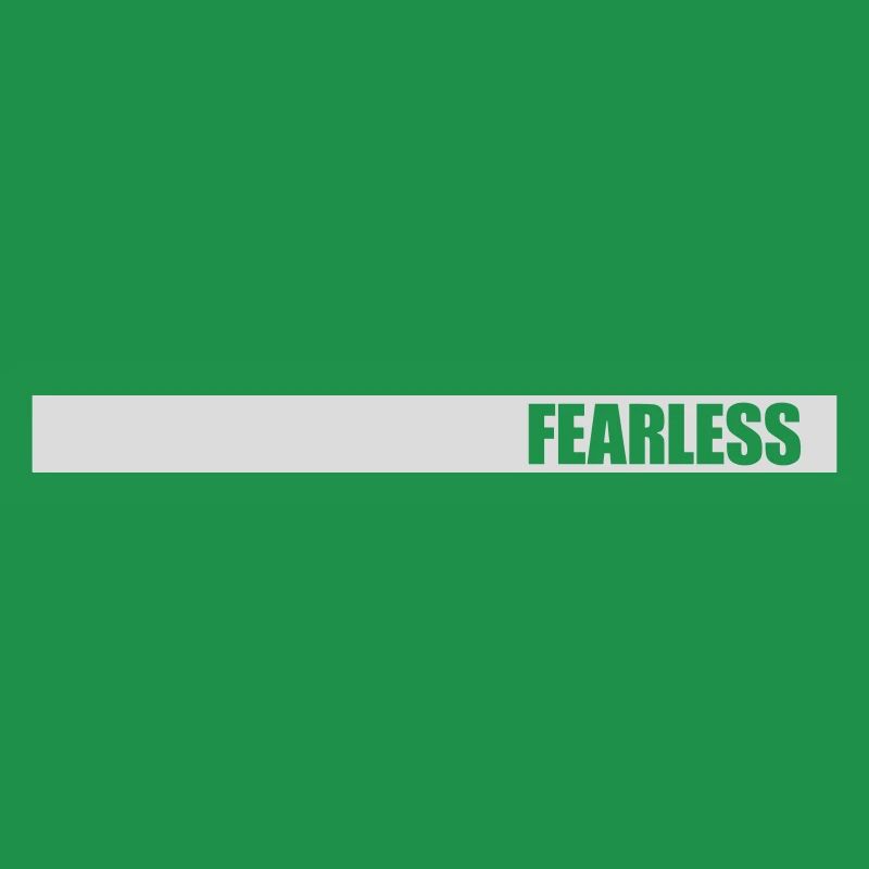 fearless Text Zitat Design