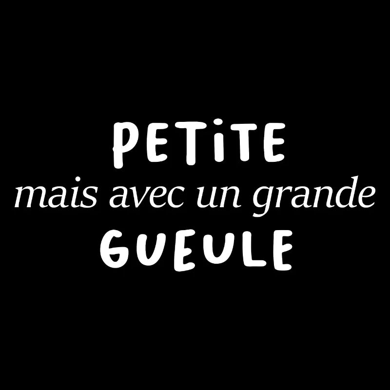 Petite mais avec une grande gueule