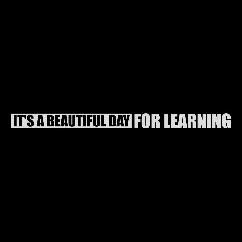 belle journée pour apprendre