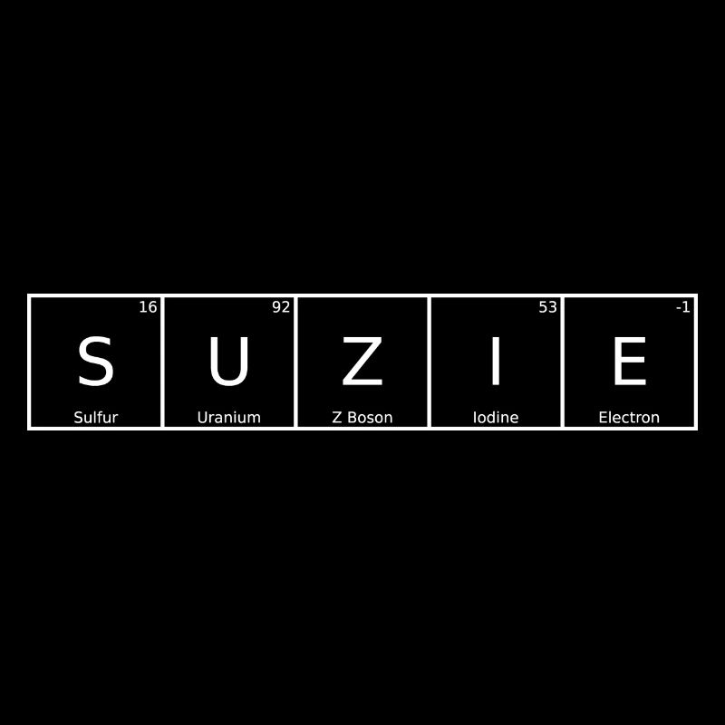 Suzie Nom Prénom Chimie Tableau périodique Éléments