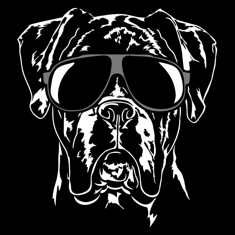 DEUTSCHER BOXER - GERMAN BOXER cool Hunde Wilsigns