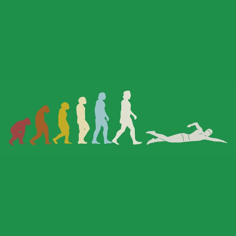 Schwimmen Evolution